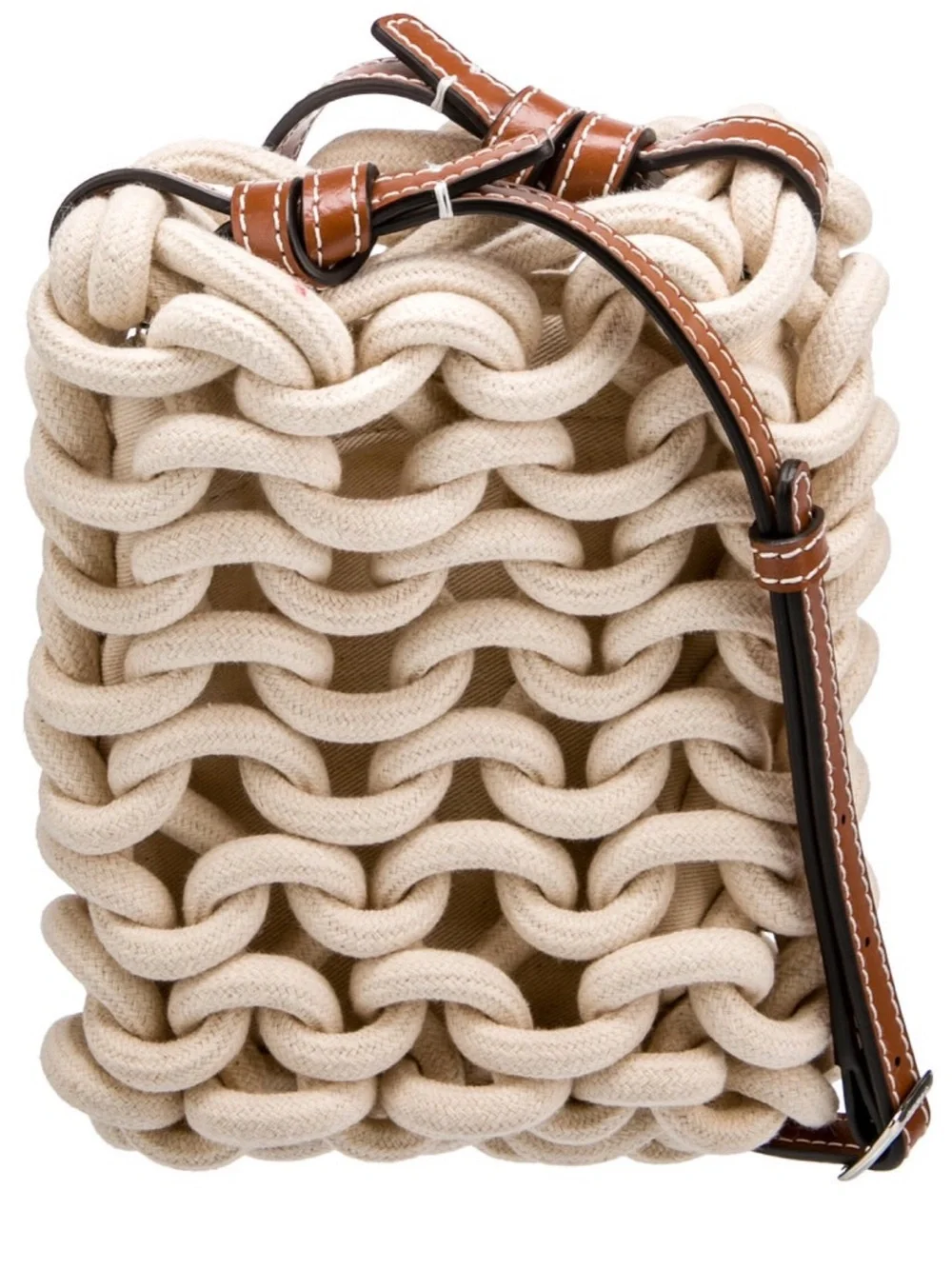 Staud Corda Chunky Knit Mini Crossbody Bag